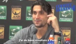 Paris-Bercy 2013 - David Ferrer : "Peut-être mon meilleur match de la saison"