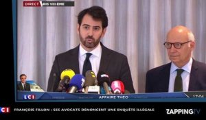 François Fillon : Ses avocats jugent l'enquête sur le PenelopeGate "illégale" (Vidéo)