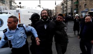 Jérusalem: nouvelle manifestation contre le service militaire
