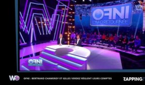 Bertrand Chameroy et Gilles Verdez règlent leurs comptes dans OFNI (Vidéo)