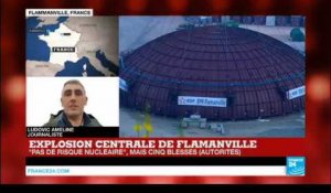 Explosion à la centrale de Flamanville : "pas de risque nucléaire" mais cinq blessés