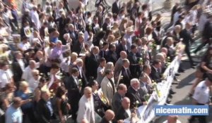 Des milliers de personnes à Nice en hommage à Hervé Gourdel