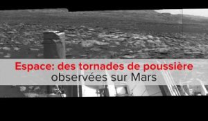 Espace: des tornades de poussière observées sur Mars