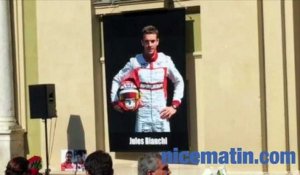 Hommage de la famille à Jules Bianchi