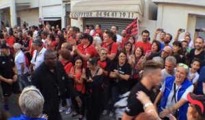 RCT-UBB: Arrivée des Toulonnais au stade Mayol
