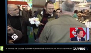 Marine Le Pen : Le service d'ordre du FN violent avec des opposants au Salon de l'Agriculture (Vidéo)