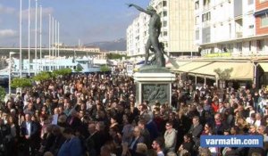 L'hommage de Toulon aux victimes des attentats de Paris