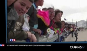 Donald Trump : Les Mexicains se rassemblent pour protester contre son projet de mur (Vidéo)