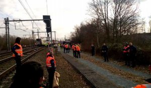 Un mort et plusieurs blesses sur au déraillement du train à Leuven