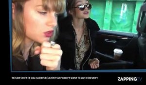 50 Nuances plus sombres : Taylor Swift et Gigi Hadid s'éclatent sur 'I Don't Want to Live Forever' (Vidéo)