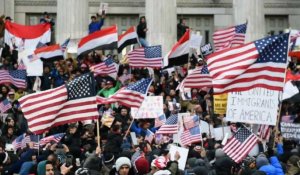 New York: des centaines de Yéménites contre le décret de Trump