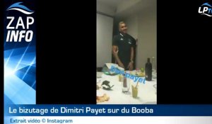 Zap : le bizutage de Dimitri Payet !