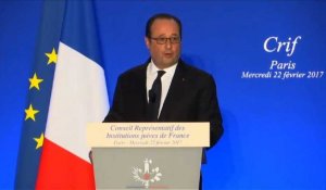 La France "ne succombera jamais à l'extrémisme" (Hollande)