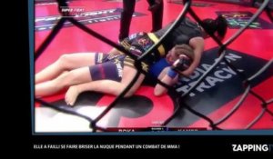 MMA : une jeune femme a failli tuer son adversaire pendant un combat (vidéo)