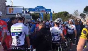 Tour de La Provence : l'ascension de ND de la Garde  et les réactions après la dernière étape Aix - Marseille