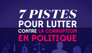 7 pistes pour lutter contre la corruption en politique