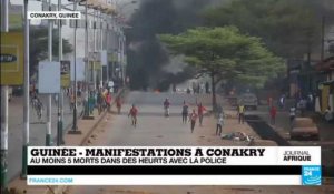 Guinée : au moins 5 morts dans des manifestations pour la réouverture des classes