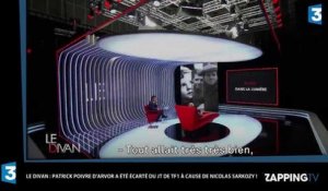 Patrick Poivre d'Arvor évincé de TF1 par Nicolas Sarkozy ? Il balance dans Le Divan