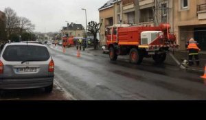 Fuite de gaz rue Saint-Denis
