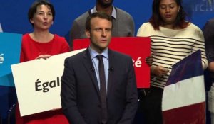 Macron "ne croit pas" qu'un parti pourra gouverner seul