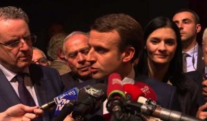 Macron s'en prend à ceux "qui ne respectent pas la justice"