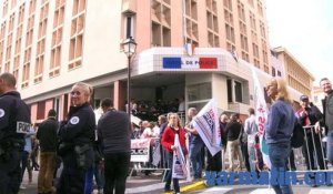 Soutien des policiers Toulonnnais à leurs collègues agressés à Viry-Châtillon