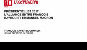 Présidentielles 2017 : l’alliance entre François Bayrou et Emmanuel Macron