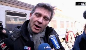 Arnaud Montebourg : "Cette proposition de Benoît Hamon risque de nous renvoyer dans les poubelles de l'Histoire"