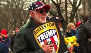 Les "Bikers for Trump" réunis pour l'investiture de Trump