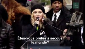 "Allez-vous faire foutre!", le discours très engagé de Madonna à la Marche des Femmes