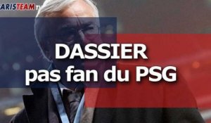 Dassier critique le jeu du PSG