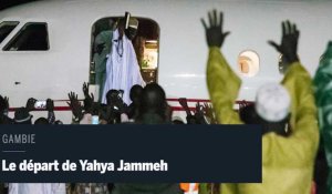 Gambie : les images du départ du dictateur Yahya Jammeh