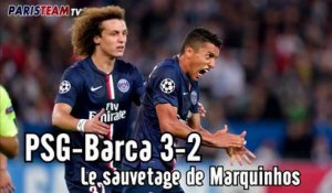 PSG-Barca 3-2 : le sauvetage de Marquinhos