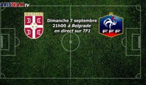 Serbie-France : la compo probable