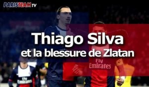 Thiago Silva et la blessure de Zlatan