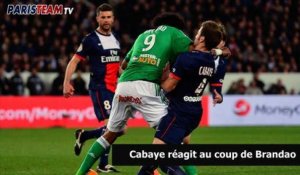 Cabaye réagit au coup de Brandao