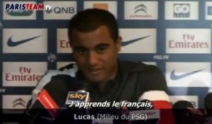Lucas :  "Je veux apprendre le Français"