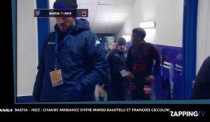 Mario Balotelli insulté par l'entraîneur de Bastia, François Ciccolini, dans les vestiaires (Vidéo)