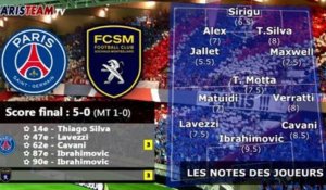 PSG 5-0 Sochaux : les notes des Parisiens