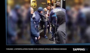 Yvelines : L'interpellation filmée d'un livreur affole les réseaux sociaux (Vidéo)