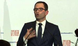 Benoît Hamon, 49 ans, candidat à la présidentielle