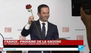 FRANCE - Benoit Hamon est le candidat de la gauche à la Présidentielle 2017