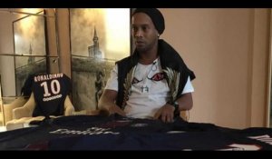 Ronaldinho : "Un jour, si on me propose de revenir, pourquoi pas,  je suis un fils du PSG"