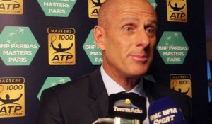 ATP - BNPPM 2016 - Guy Forget : "Un Paris-Bercy sans Monfils mais en jeu la place de N°1  entre Djokovic et Murray"