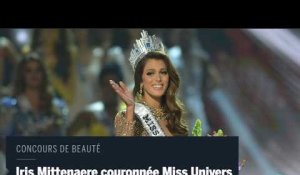 La Française Iris Mittenaere couronnée Miss Univers
