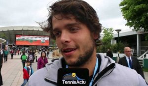 Roland-Garros 2016 - Grégoire Barrere : "A moi d'en profiter contre David Goffin"