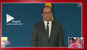 François Hollande : une Marseillaise tre?s originale a? Bogota.