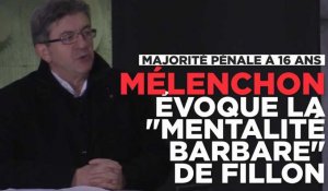 Contre la majorité pénale de Fillon, Mélenchon propose le droit de vote à 16 ans