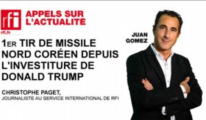 Premier tir de missile nord-coréen depuis l'investiture de Donald Trump