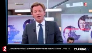 Primaire de gauche : La bourde de Laurent Delahousse qui ne devrait pas plaire à France Télévisions (Vidéo)